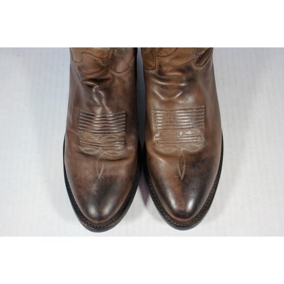 Tony Lama Kango Stallion Western Rodeo Cowboy Boots Mens 8 H920 - Picture 3 of 13